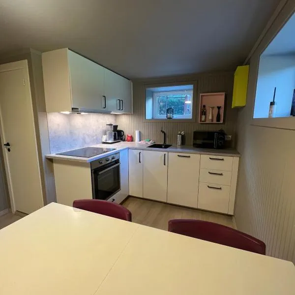 Modern basement apartment，位于斯塔万格的酒店