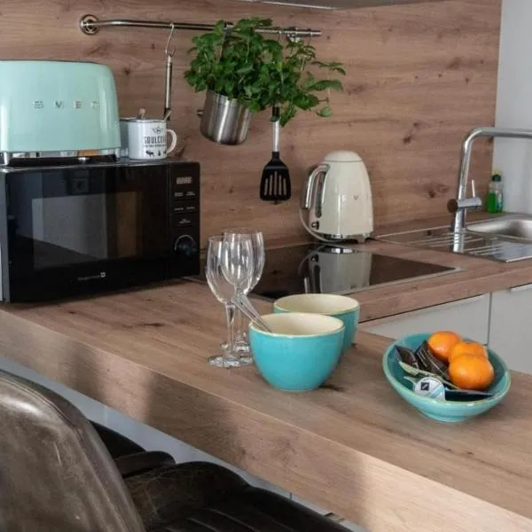 Studio-Parkplatz-Netflix-Balkon，位于普洛欣根的酒店