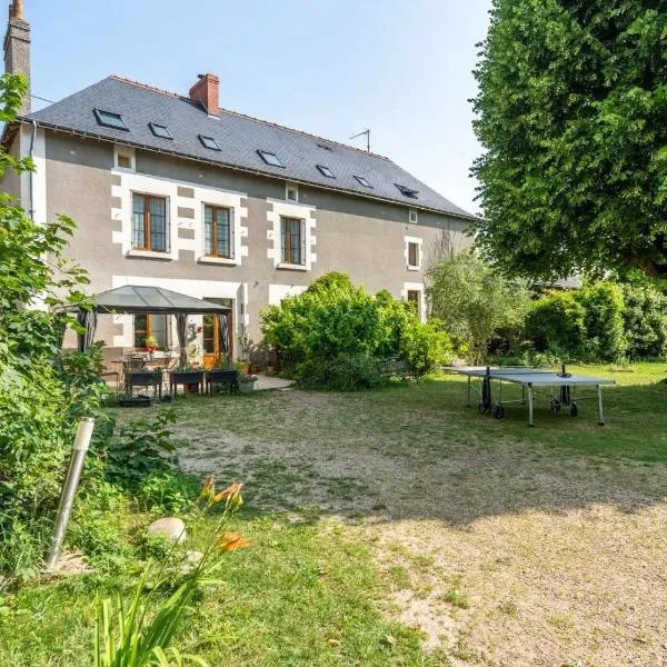 La clé des jardins，位于Nouâtre的酒店