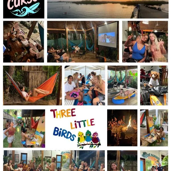 Three Little Birds Surf Hostel，位于卢纳将军城的酒店