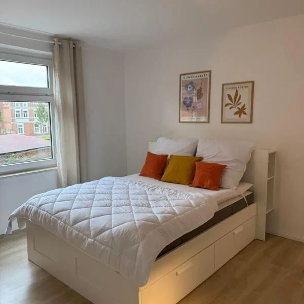 Ferienwohnung in Bahnhofsnähe,位于路德维希卢斯特的酒店
