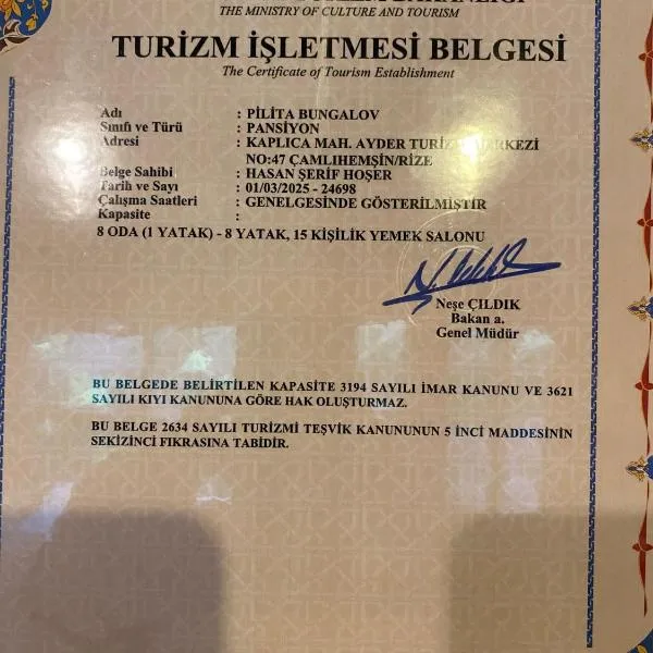 Pilita Bungalov&Rest，位于艾德亚耶拉西的酒店