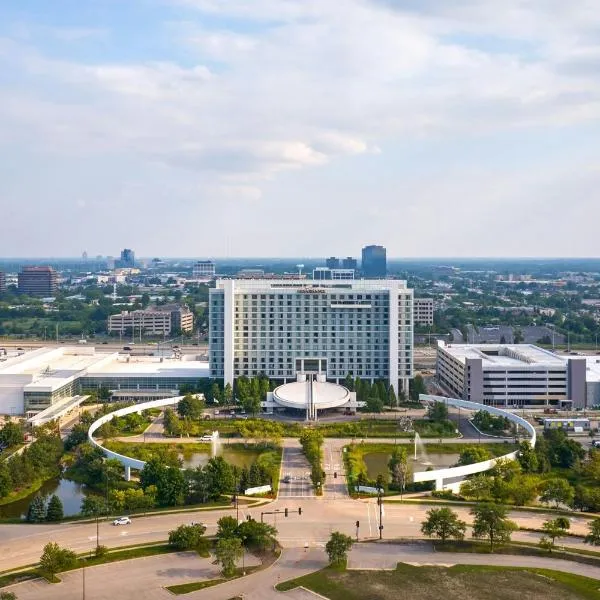 绍姆堡会议中心万丽酒店，位于绍姆堡的酒店