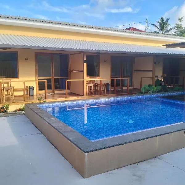 Villa Santai Mentawai，位于Tuapejat的酒店