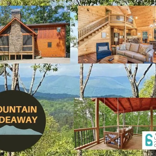 Mountain Hideaway with Hot Tub & Fire Pit，位于米纳勒尔布拉夫的酒店