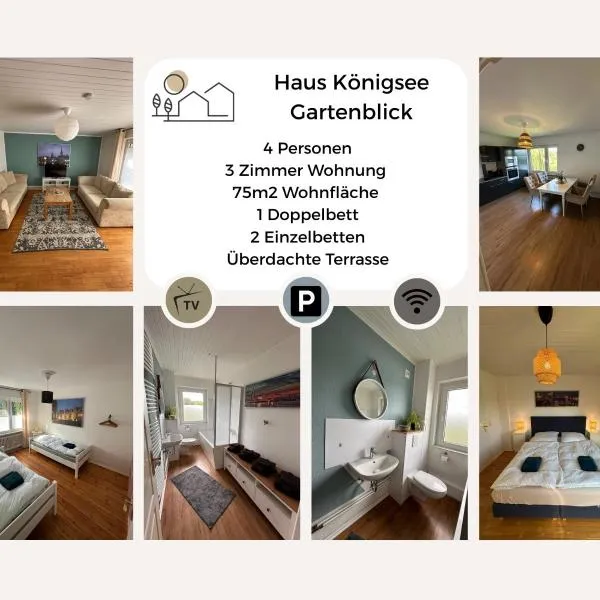 Haus Königsee "Gartenblick"，位于巴特奥尔德斯洛的酒店