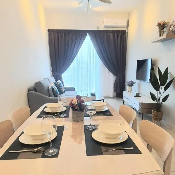 ICC Suites Ipoh City Center, New & cozy, 6 Pax，位于怡保的酒店