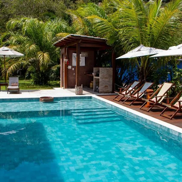 Bella Gamboa Casa da Praia - Praia da Argila - Gamboa -，位于甘博阿的酒店