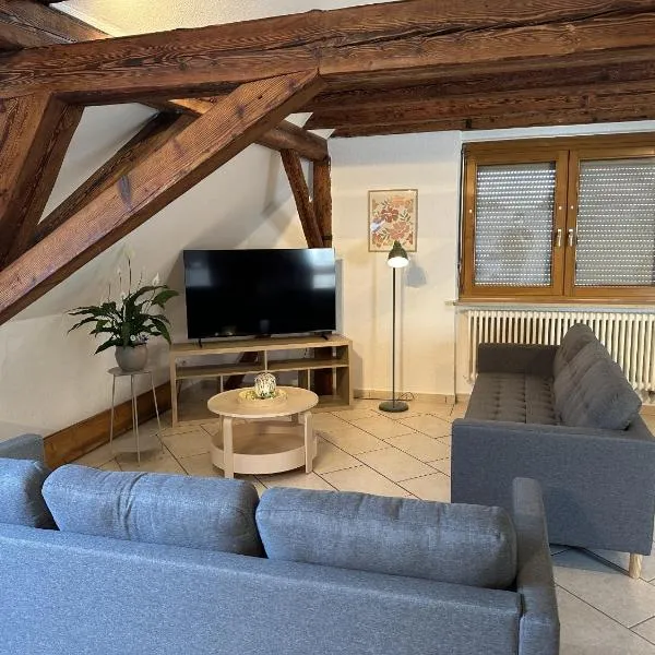 Ferienwohnung Löwe，位于卡佩尔-格拉芬豪森的酒店