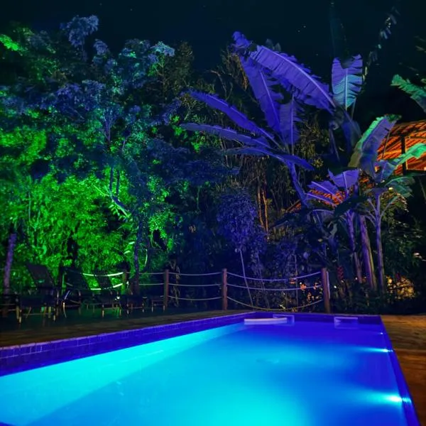 Jardim Botânico Casa Rossa Bungalows & Apartments，位于莫罗圣保罗的酒店