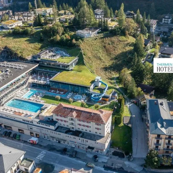 Thermenhotel Krone - inklusive Felsentherme，位于巴德加斯坦的酒店