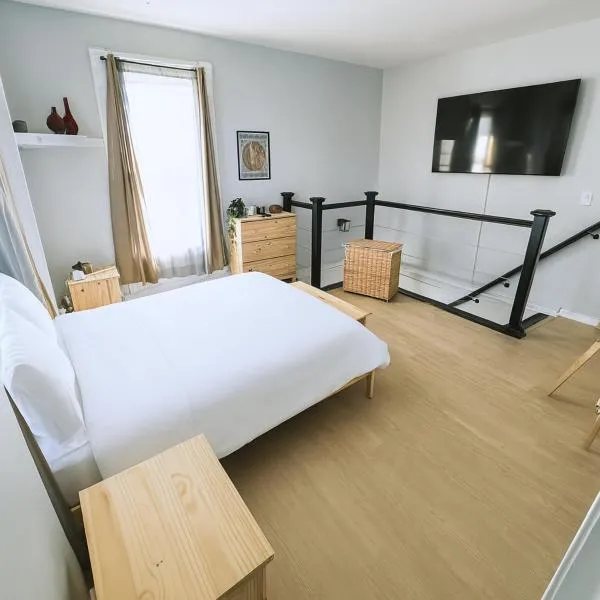 Victorian Loft At Elm City Flats，位于纽黑文的酒店