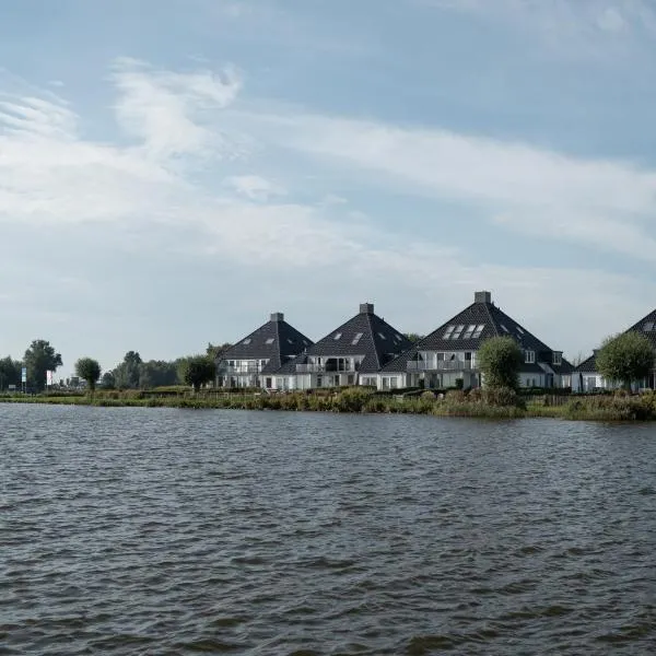 Welkom in mijn Studio bij het Snekermeer !，位于Offingawier的酒店