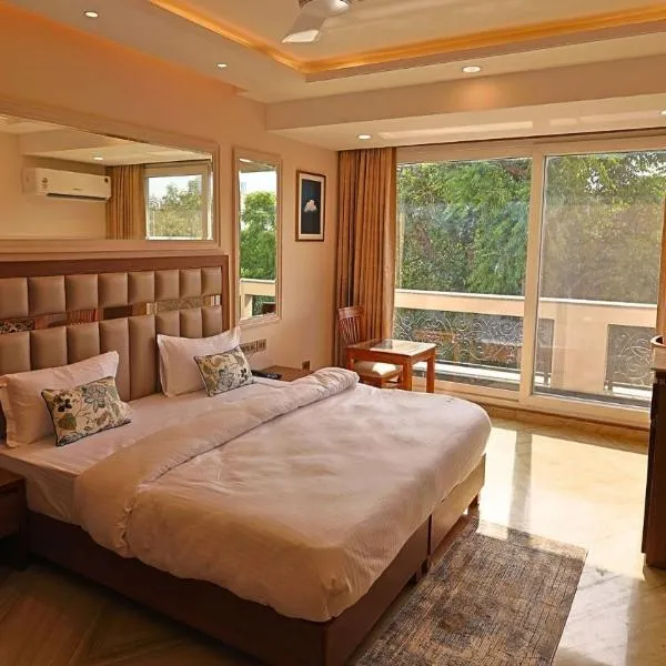 FlxHo Horizon ONE - Luxury Hotel & Residences Golf Course Road, 2 Min from 42-43 Metro Station，位于古尔冈的酒店