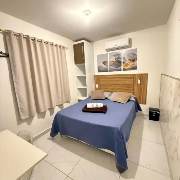 Cantinho Aconchegante - Quarto 01 AR-condicionado，位于Bayeux的酒店