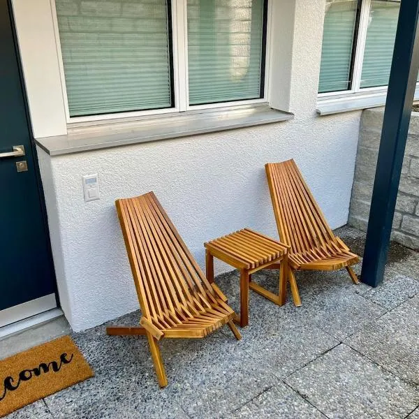 Gemütliches Studio mit Sitzplatz，位于阿尔特多夫的酒店