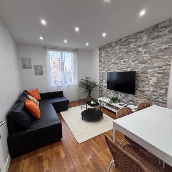 Appartement Cachan aux portes de Paris RER B，位于卡尚的酒店