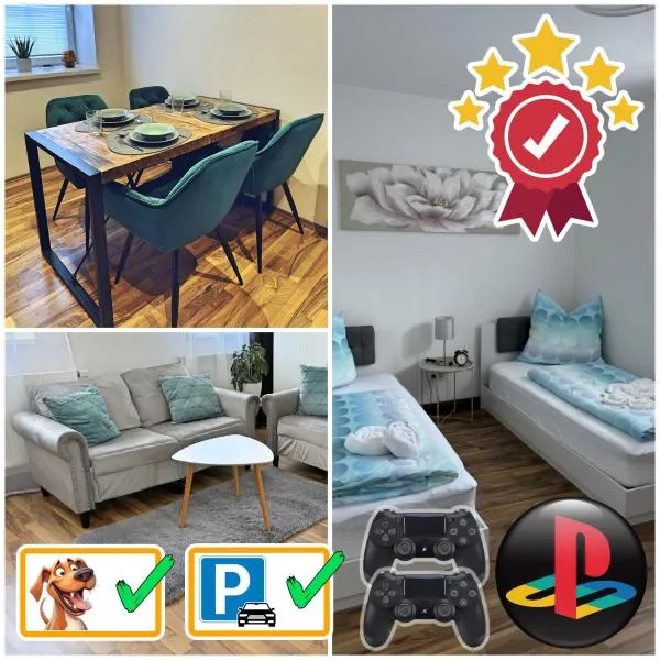 Deluxe Apartments Franken，位于Diespeck的酒店