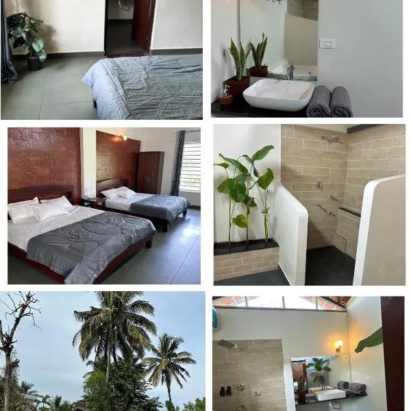 Sky Holiday Inn Cottages Madikeri Kushalnagar Coorg，位于库斯哈尔纳加尔的酒店