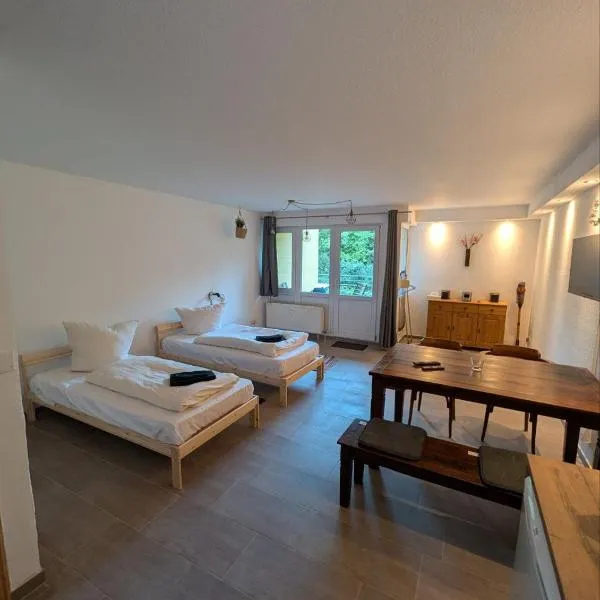 Eigenes ruhiges Appartement mit Küche und Terasse Chemnitz，位于开姆尼茨的酒店