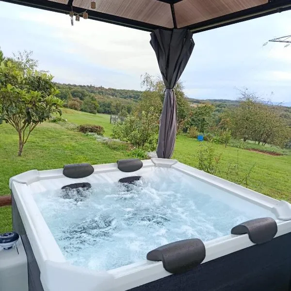 Lodge climatisé avec vue panoramique,位于Saint-Sorlin的酒店
