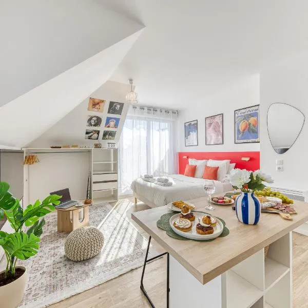 Appartement Suite BAUHAUS proche Paris，位于博比尼的酒店