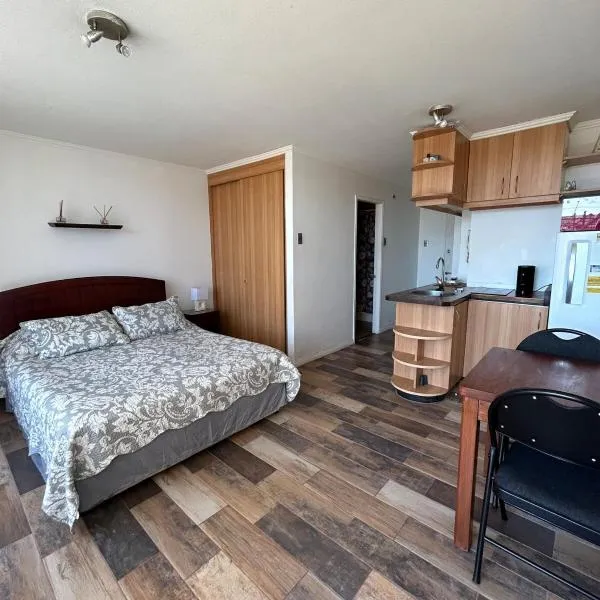 Apartamento cerca de Casino Marina del Sol en Talcahuano，位于塔尔卡瓦诺的酒店