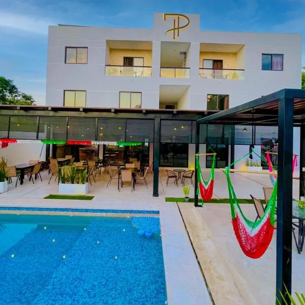 Hotel Puerto Tixkokob，位于Tixkokob的酒店