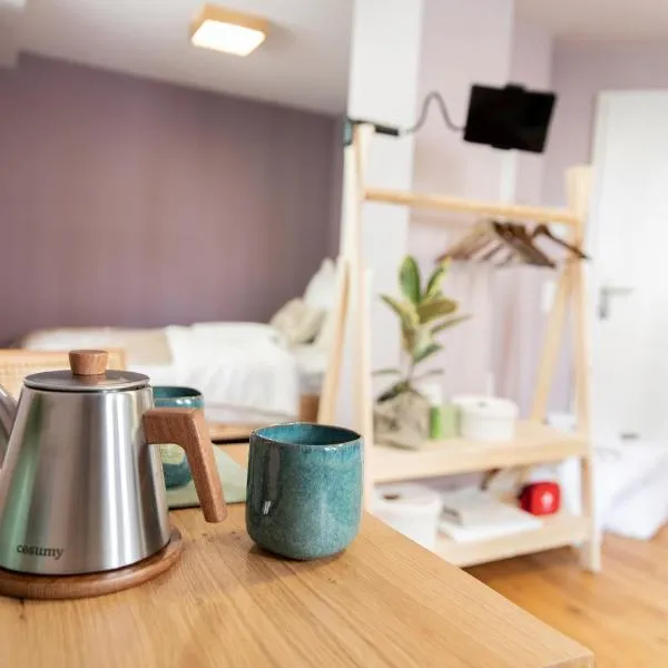 Altstadt Apartment am Dom Wetzlar, 1 Zi, Küche, Bad mit Parkplatz & WLAN，位于韦茨拉尔的酒店