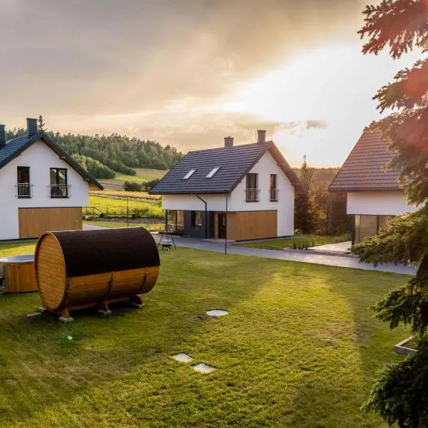 Szumy Villas - Roztocze Huta Szumy，位于Susiec的酒店