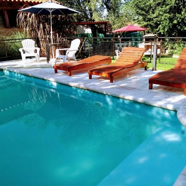 Cabaña en el centro La Casona，位于米娜克拉韦罗的酒店