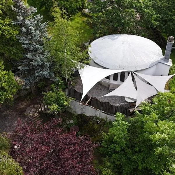 La petite maison ronde，位于Salvan的酒店