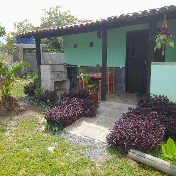 Apartamento Suite na área da residência Jardim Tropical Cidade de Itaparica Bahia，位于伊塔帕里卡的酒店