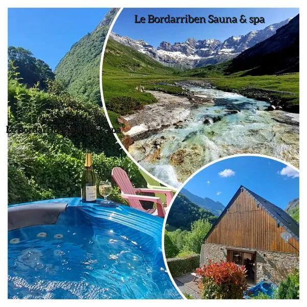 Chalet Le Bordarriben sauna & spa，位于热德尔的酒店