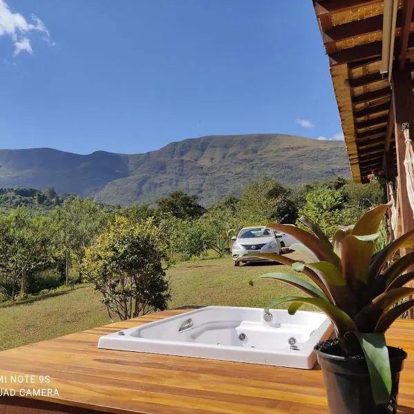 Chalé Portal da Lua - Brumadinho Serra da Moeda，位于布鲁马迪纽的酒店