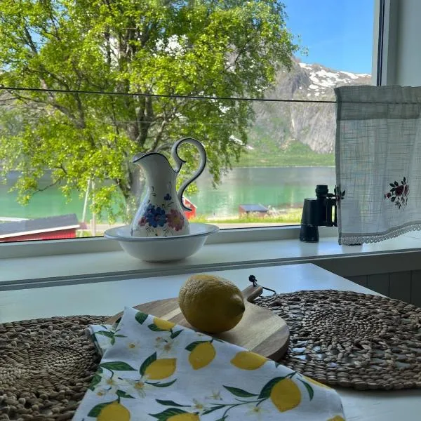 Cozy house with amazing view Lofoten and Vesterålen，位于Brubrekka的酒店