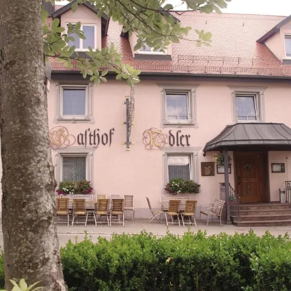 Brauereigasthof ADLER，位于黑伯廷根的酒店