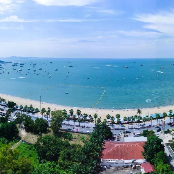 Pattaya Beach View Talay 6 by AEGEAN Suite Condo，位于芭堤雅市中心的酒店