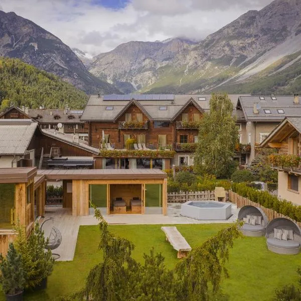 里尼农庄，位于博尔米奥的酒店