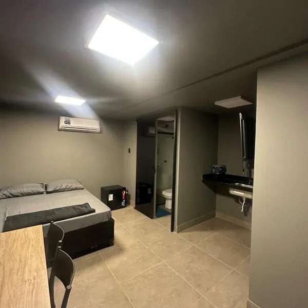 Kit Aconchegante na Asa Norte - Centro，位于巴西利亚的酒店