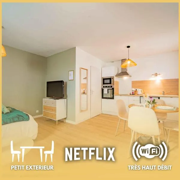 Le Nid Tourangeau - Calme - Wifi - Parking，位于Monnaie的酒店