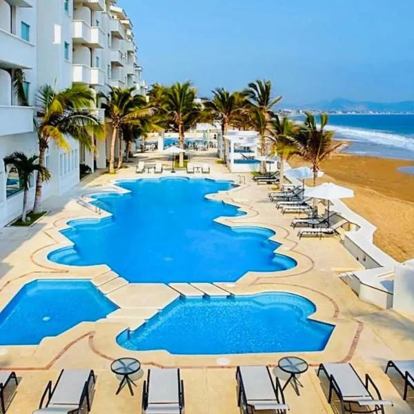 departamento frete al mar，位于曼萨尼约的酒店