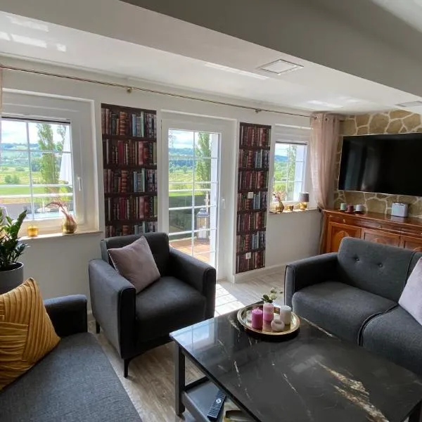 Ferienwohnung Maria mit Elbblick，位于科斯维格的酒店