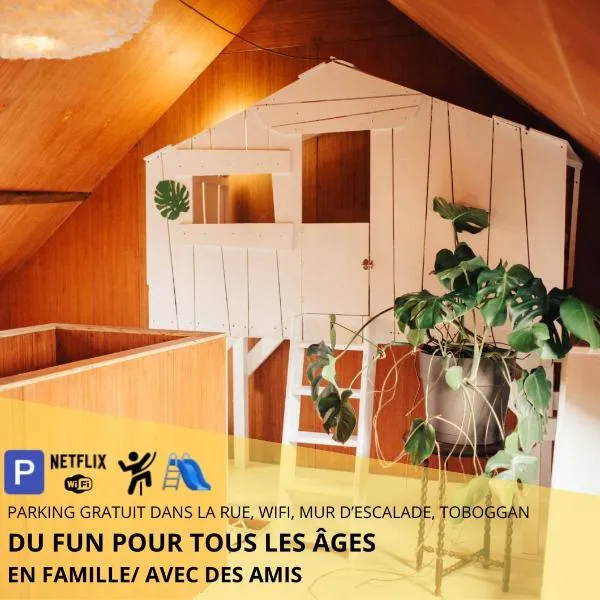 La Ludique Lille Croix by Moment Parenthèse，位于Croix的酒店