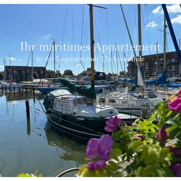 Maritimes Appartement in der Lagunenstadt Ueckermünde，位于乌埃克尔明德的酒店