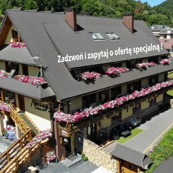Zielone Wzgórza - Centrum Soliny - SPA，位于索利纳的酒店