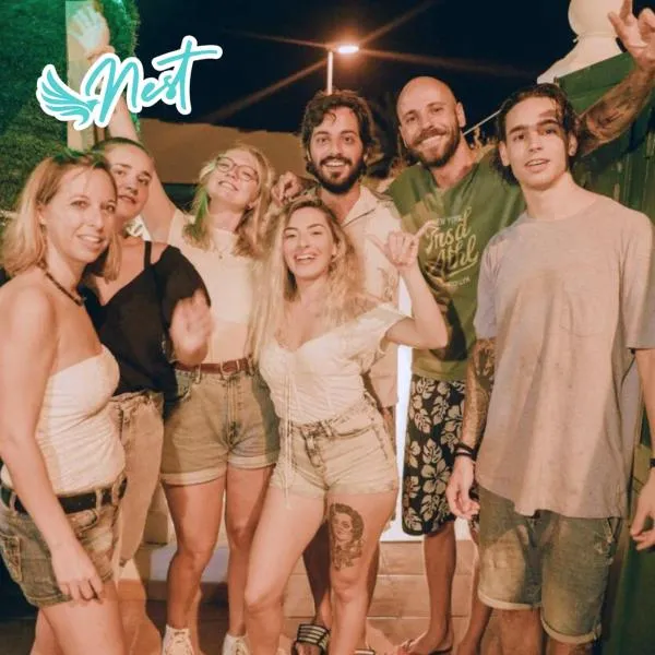 Arena Nest Hostel，位于圣地亚哥港的酒店