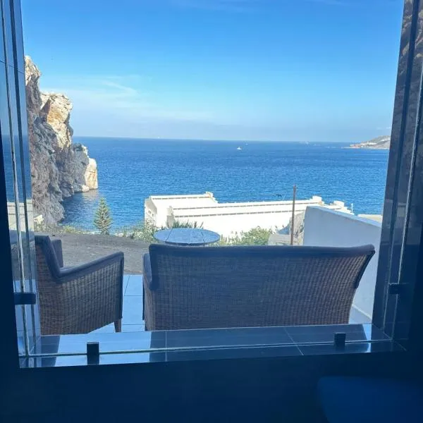 "Seaside Studio with Stunning Views in Belyounech，位于Belyounech 的酒店