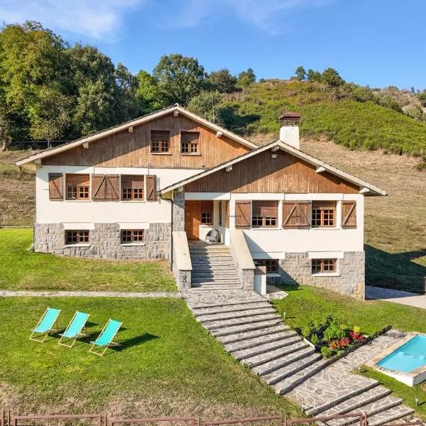 Espectacular chalet de montaña en plena naturaleza，位于Aizároz的酒店