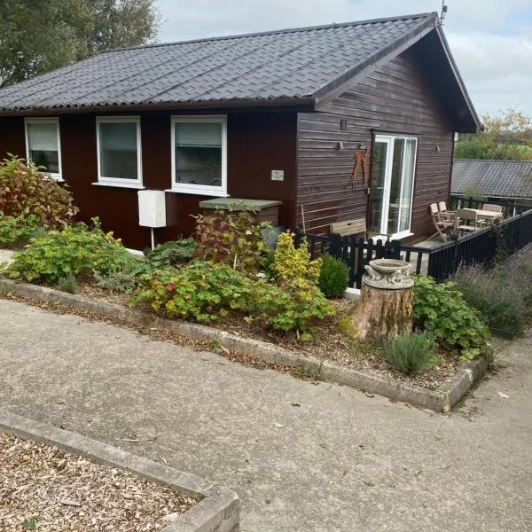 Cosy north Devon lodge within Hartland forest，位于埃克塞特的酒店